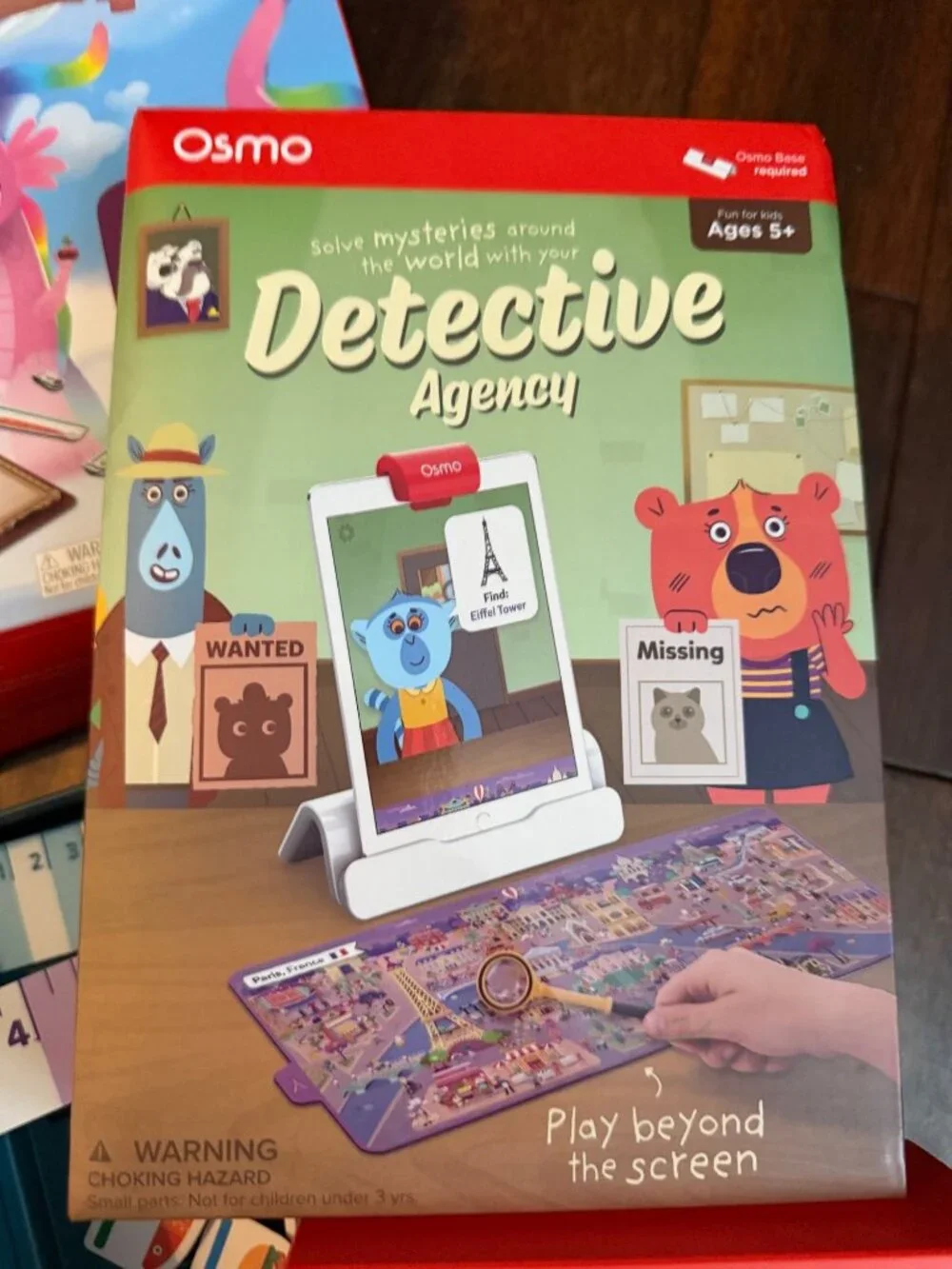 Osmo learning system for iPad